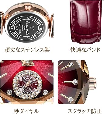 Women's Wristwatch, Analog Display, Quartz, Leather Strap, Thin, Stylish, Waterproof, Ultra Thin, Simple Watch, Popular, Casual, Fashion, Business, Work, Daily Commute, Girlfriend, Daughter, Wife