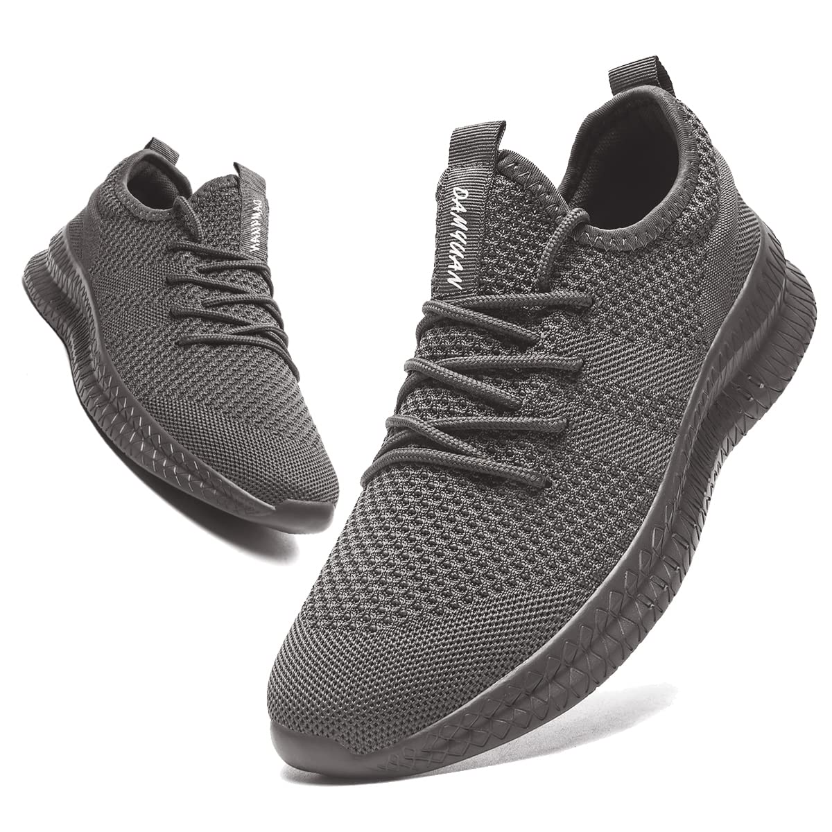 LinenghsMens Running Trainers Fashion Lightweight Walking Shoes Casual Breathable Gym Tennis Fitness Sport Sneakers