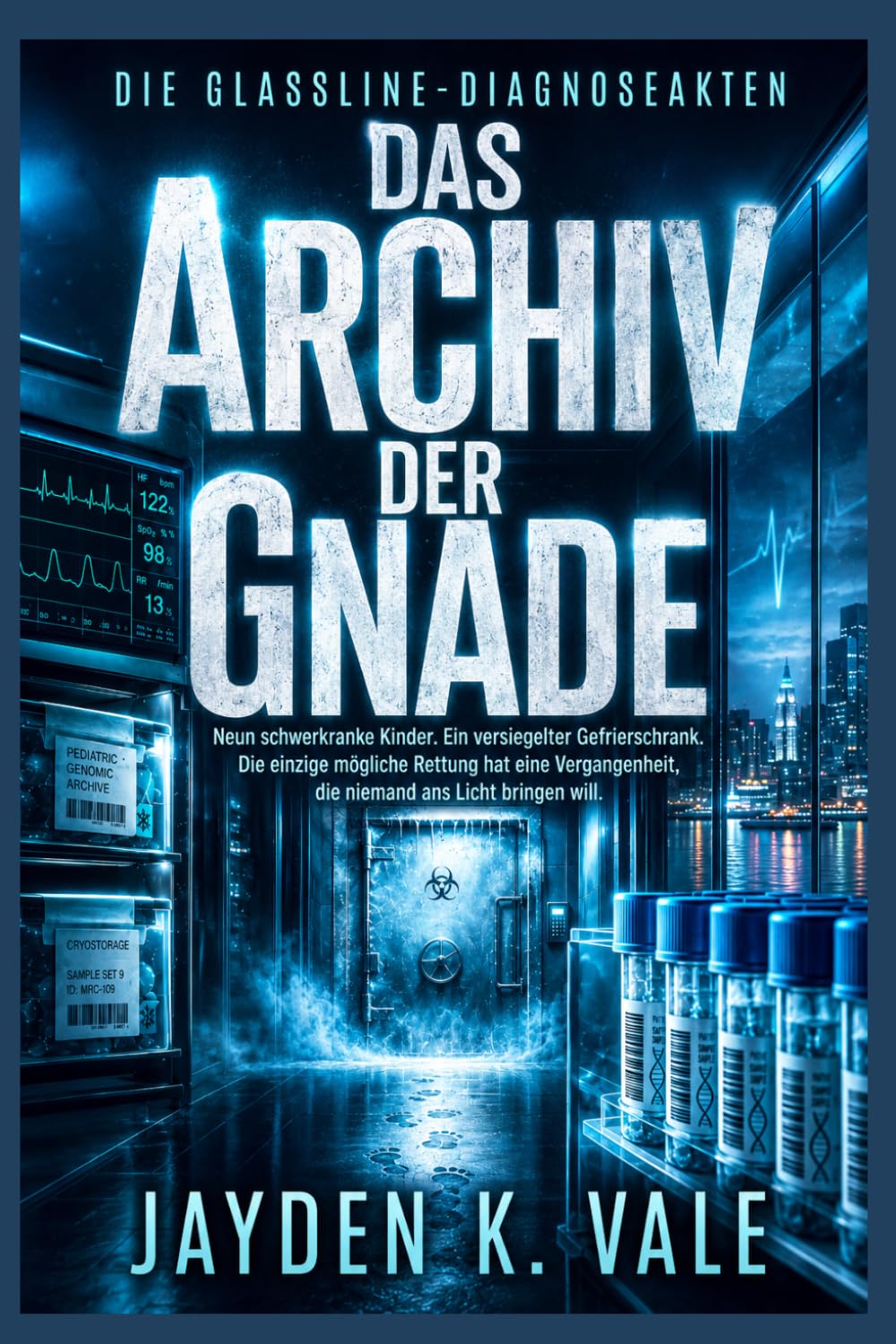 DAS ARCHIV DER GNADE: Neun schwerkranke Kinder. Ein versiegelter Gefrierschrank. Die einzige mögliche Rettung hat eine Vergangenheit, die niemand ans Licht bringen will. (DIE GLASSLINE-DIAGNOSEAKTEN)