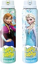 Funny Bubbles Disney Elsa Anna White Tea Melon Soda Scent, Set of 2 x 3.5 oz (100 g), Vegetable, Weak Acid, 3.5 oz (100 g), Made in Japan