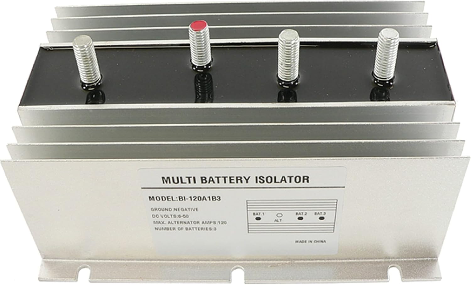 120 AMP THREE BATTERY MULTI ISOLATOR - Marine RV EMS, 626-01009