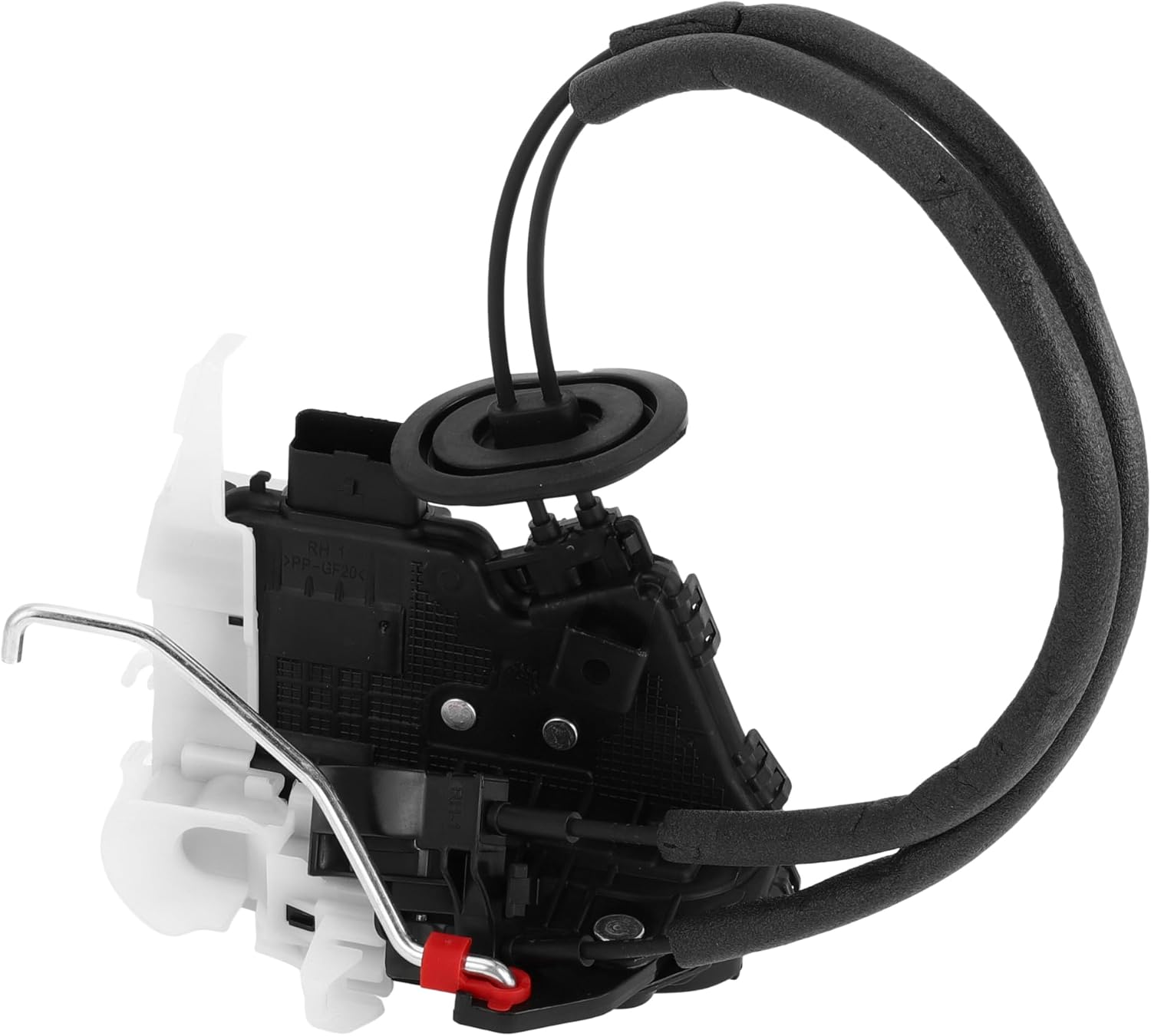 X AUTOHAUX Replacement Front Right Passenger Side Power Door Lock Actuator Motor with Cable for Kia Forte 2014-2018 for Kia Forte5 2014-2018 Door Latch Actuator Assembly No.81320A7011 Black