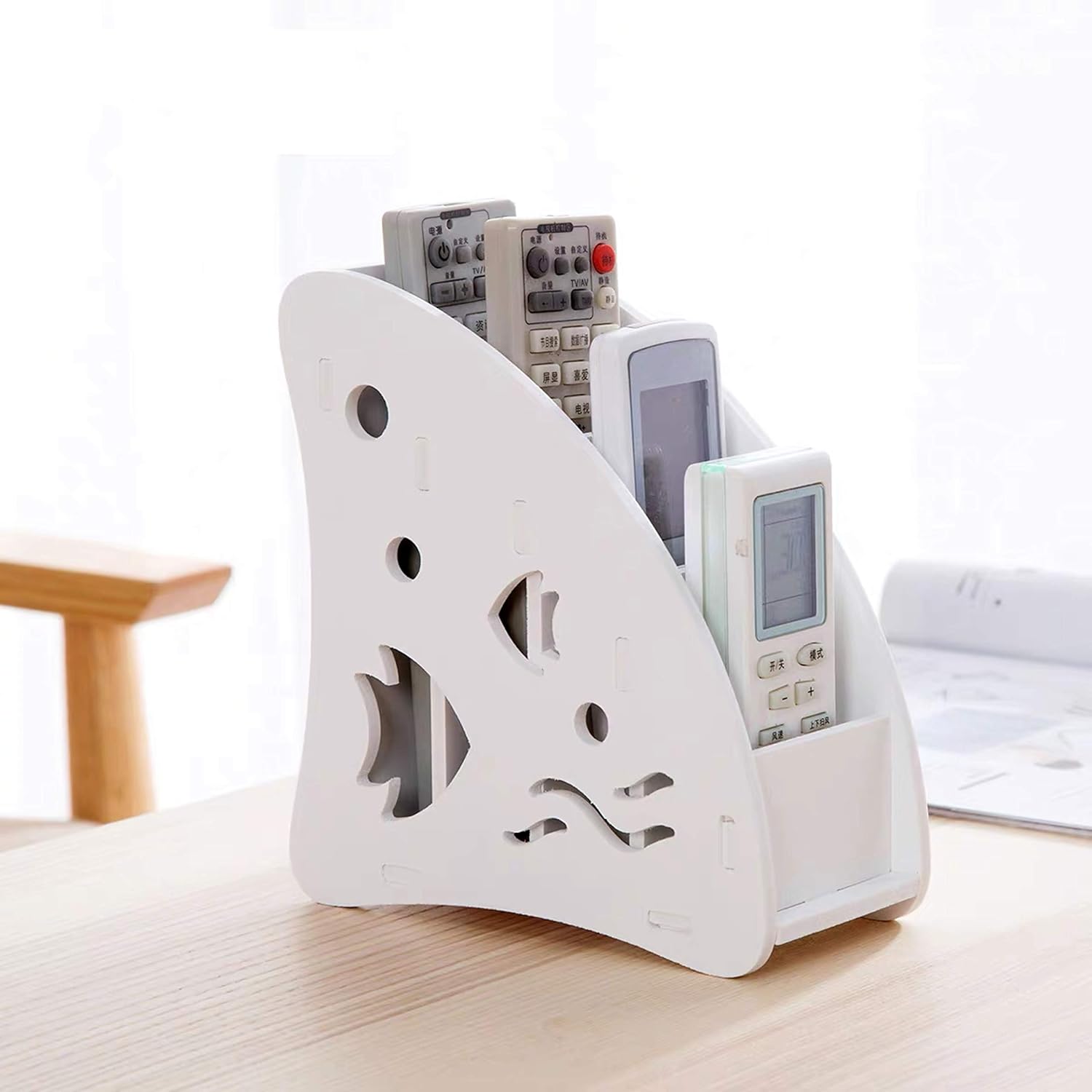 Remote Control Holder Organizer Caddy, Desktop Office