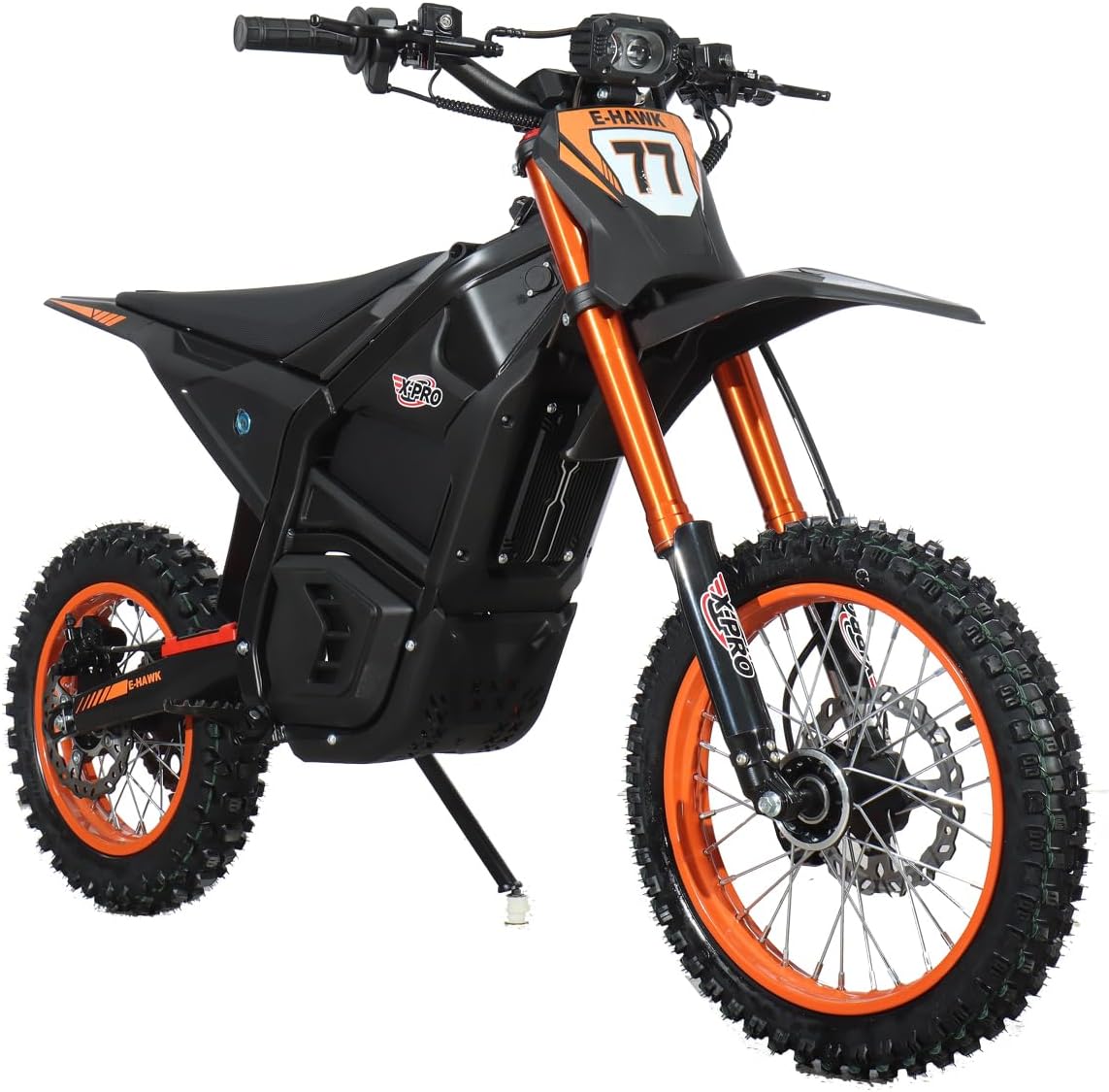 X-PRO 3500W Electric Dirt Bike for Adults, High-Torque 220Nm Motor, 48+ Miles Long Range, 45° Climbing Angle, 45MPH High Speed Street Legal Electric Dirt Bike