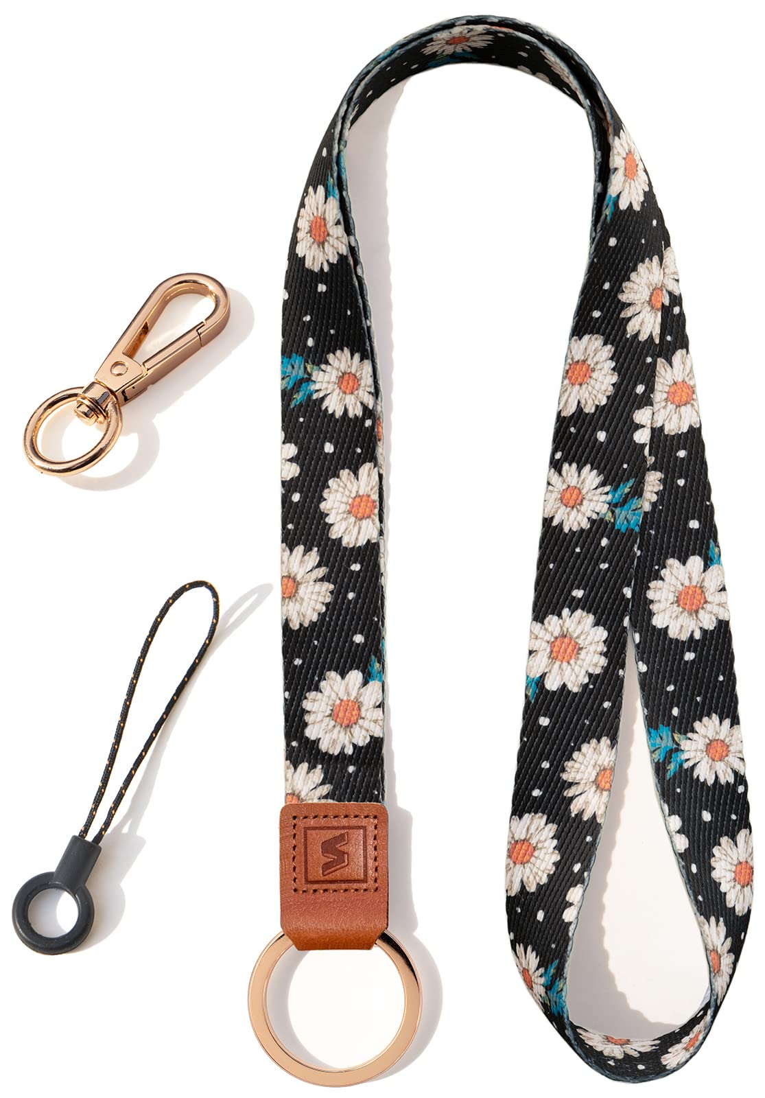 SENLLY Neck Lanyard Strap for Keys, Original Pattern Design ID Badge and Keychain Holder