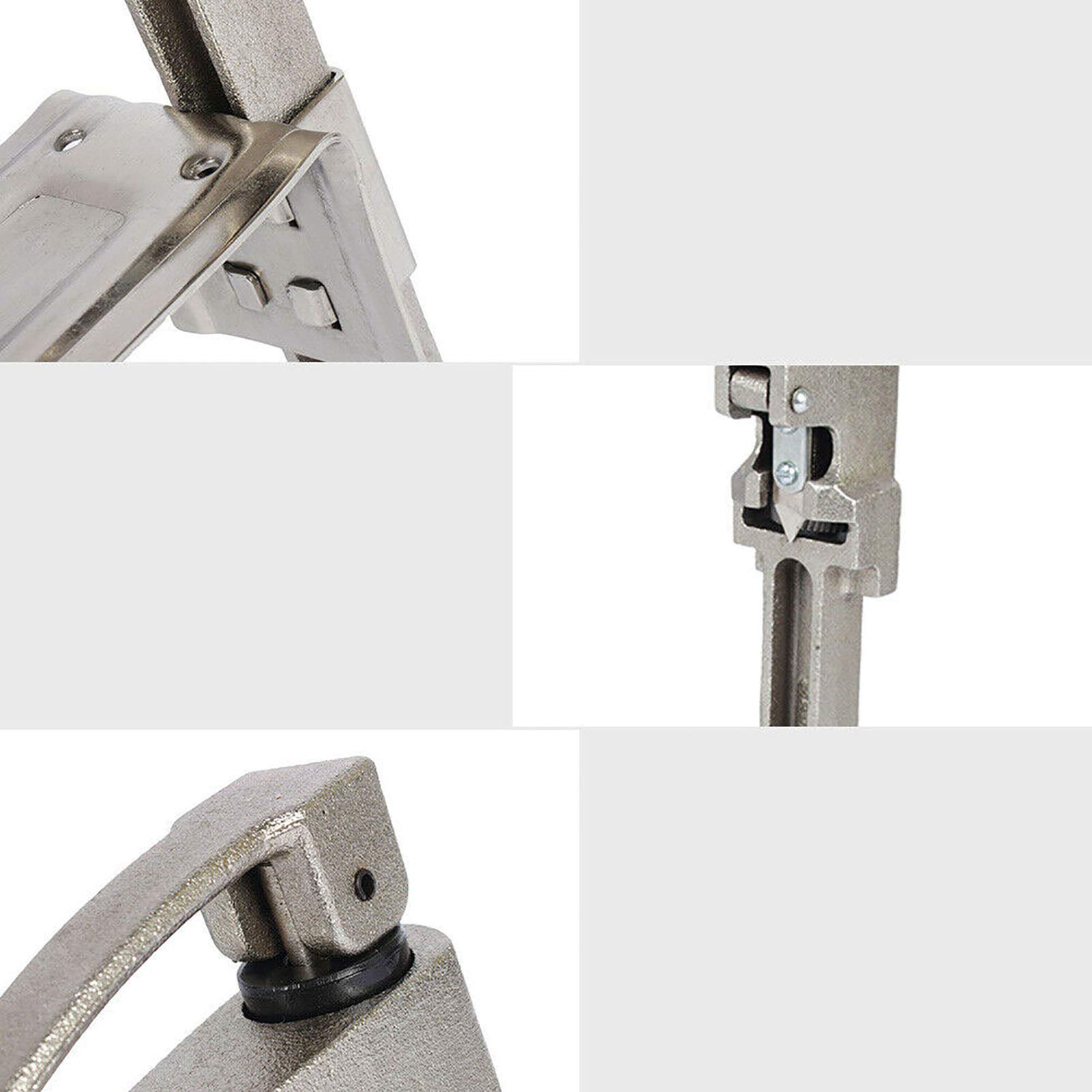 Abrelatas Comercial, Abrelatas Industrial Robusto, Abrelatas de Mesa con Base de Acero Revestido y Abrazadera de Banco de Mesa para el Hogar, Cocina, Restaurante
