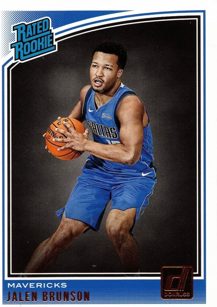2018-19 Panini Donruss Basketball #179 Jalen Brunson Rookie Card - Rated Rookie - $14.95