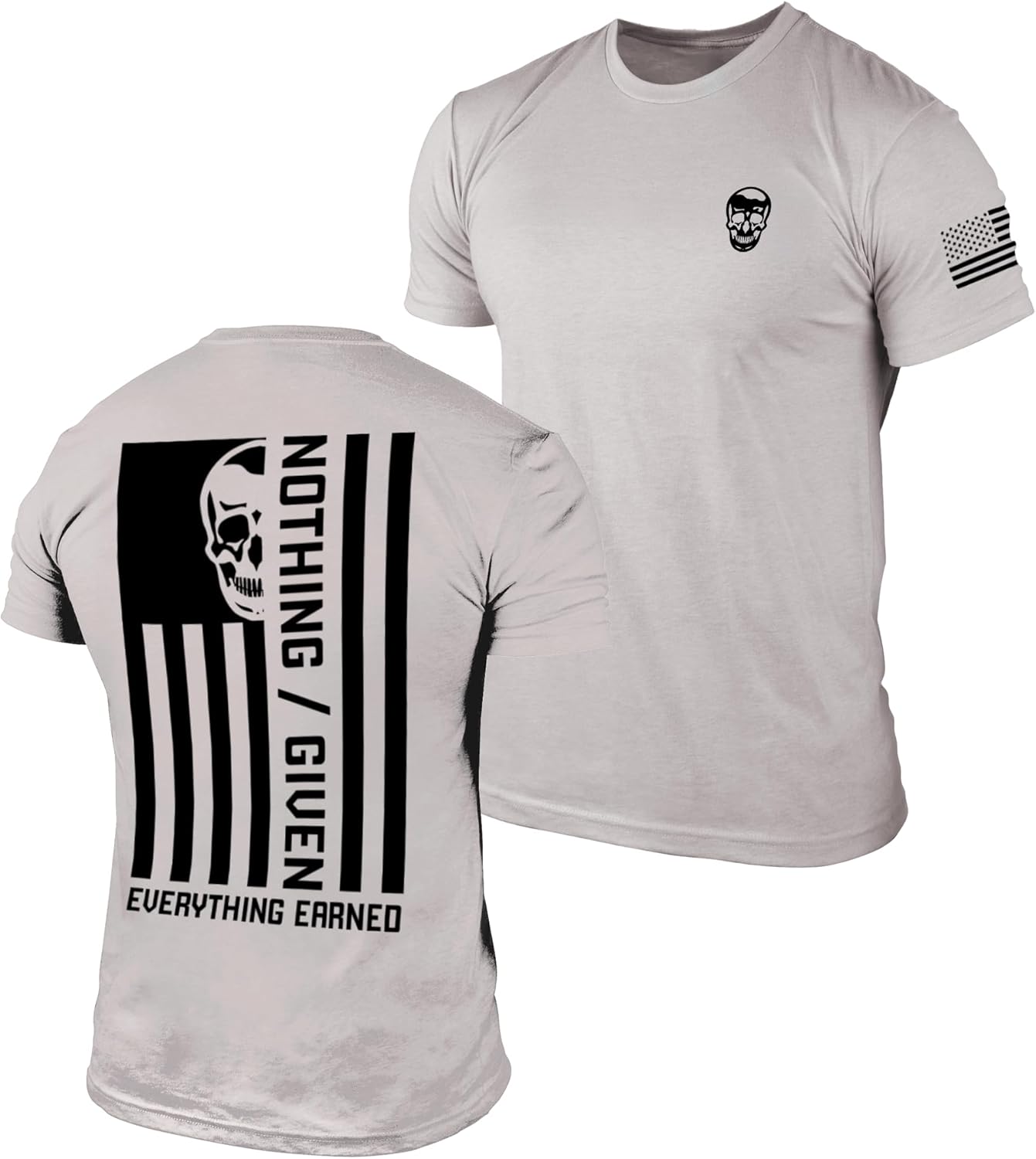 Gymreapers Valor Moisture Wicking T-Shirts for Men - Short Sleeve Workout Gym Shirts - Running Athletic Tees & Dry Fit Tshirt