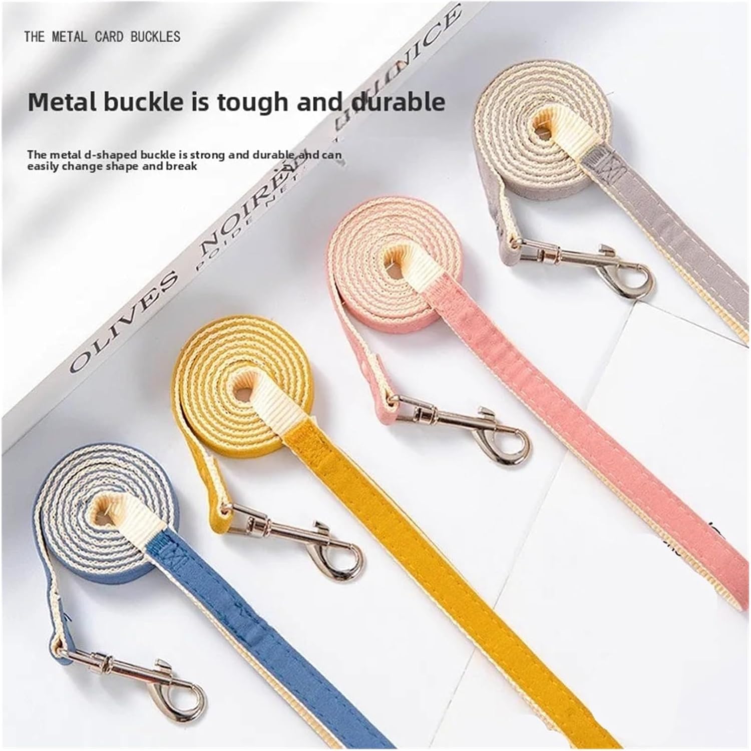 Traction Rope, Harness, Backpack, Dog Leash, Chest-Mounted Dog Chain, Cat Rope, Compatible with Small Dogs(Gray,Big)