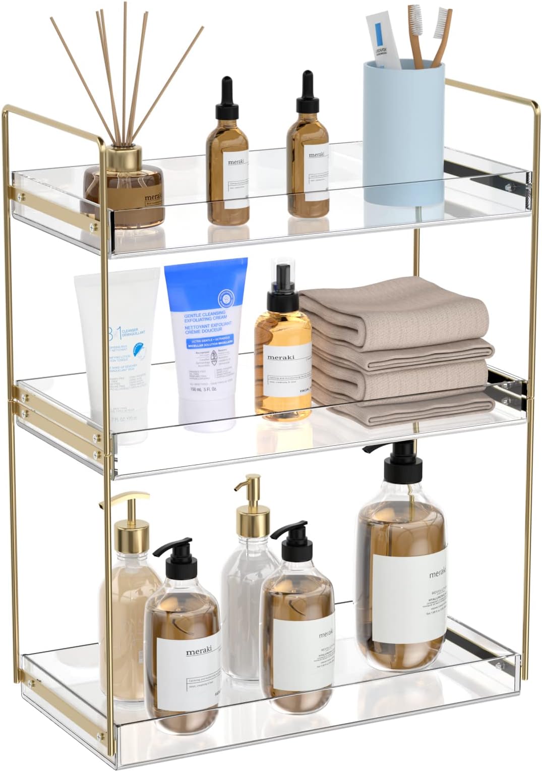 Amazon.com: Forbena Bathroom Organizer Countertop, Counter Organizer ...