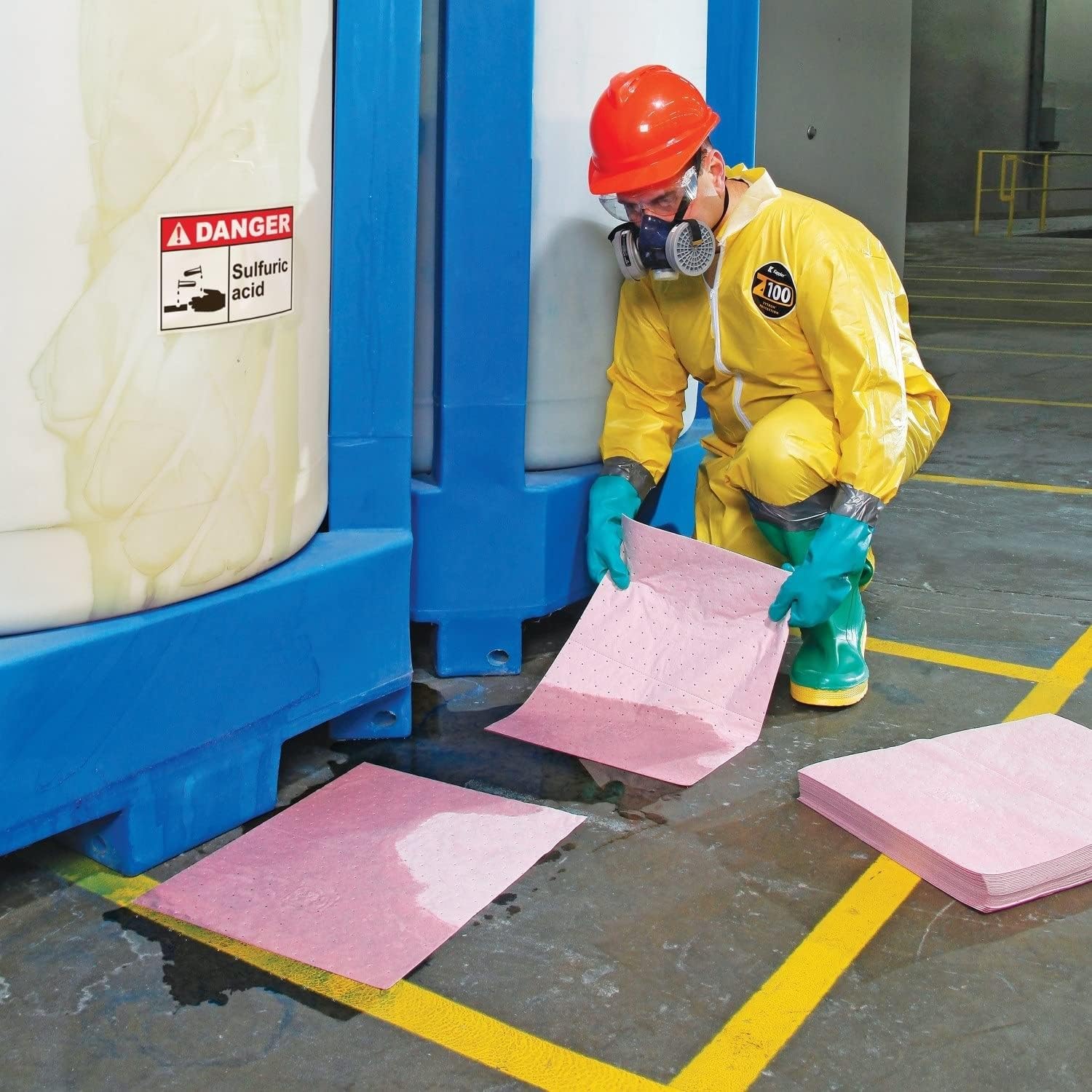 Pig Refill for Hazmat Economy Spill Kits in Duffel Bag, Absorbs Hazardous Materials, 5-Gallon Absorbency, KIT342