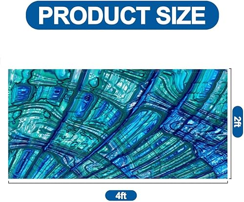 Miniatura 9 de Paquete de 4 cubiertas de luz fluorescente para luz de techo, coloridos filtros de luz de acrílico para ventana para aula, oficina, hogar, cubierta