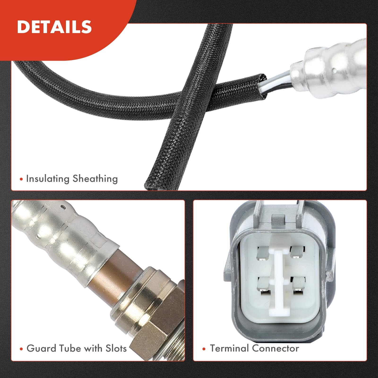 A-Premium O2 Oxygen Sensor Replacement For Honda & Acura Models - Compatible With 12601759