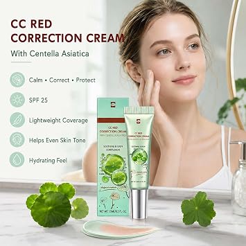 CC Cream Green Colour Correcting Anti-Redness SPF 25