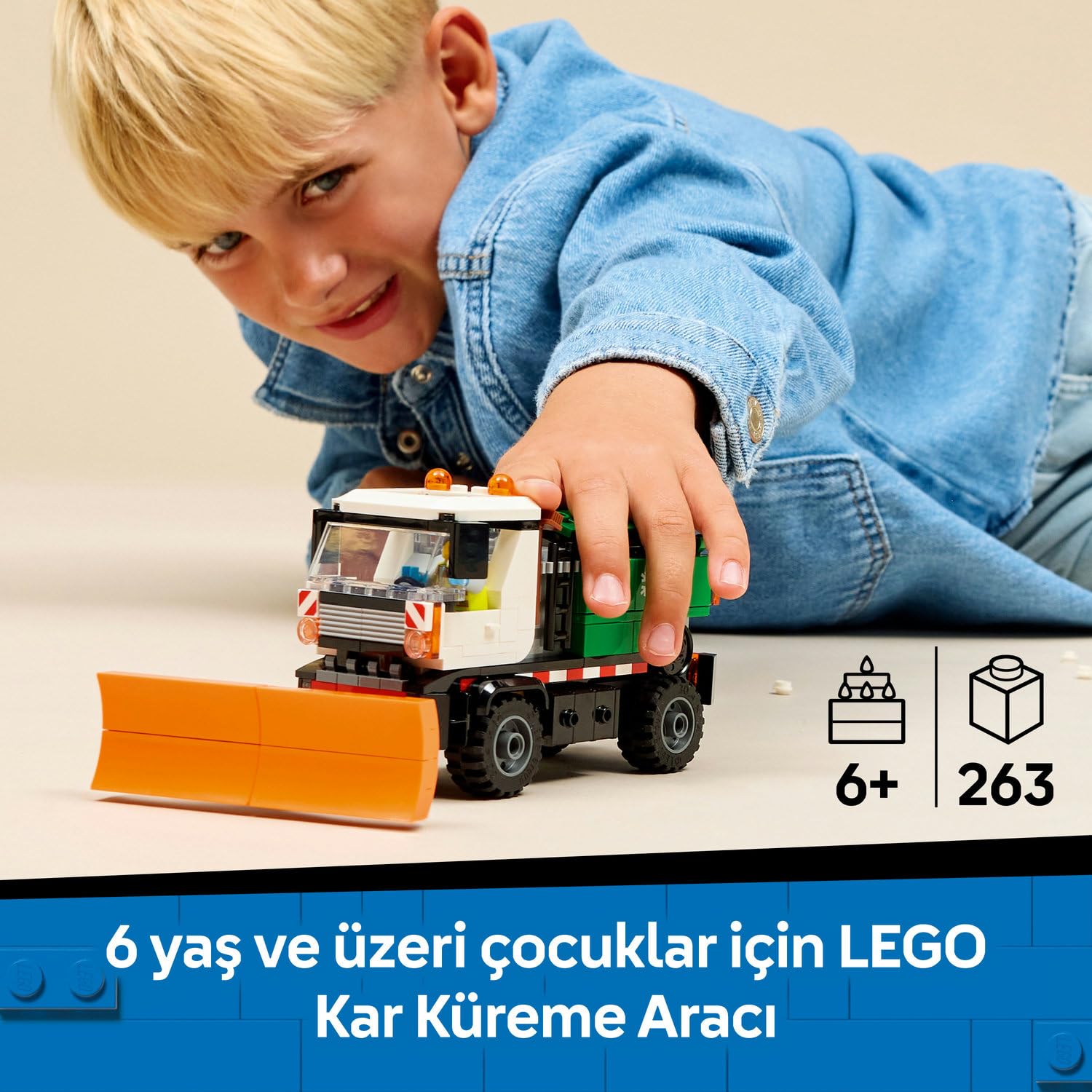 LEGO City Kar Küreme Aracı 60490