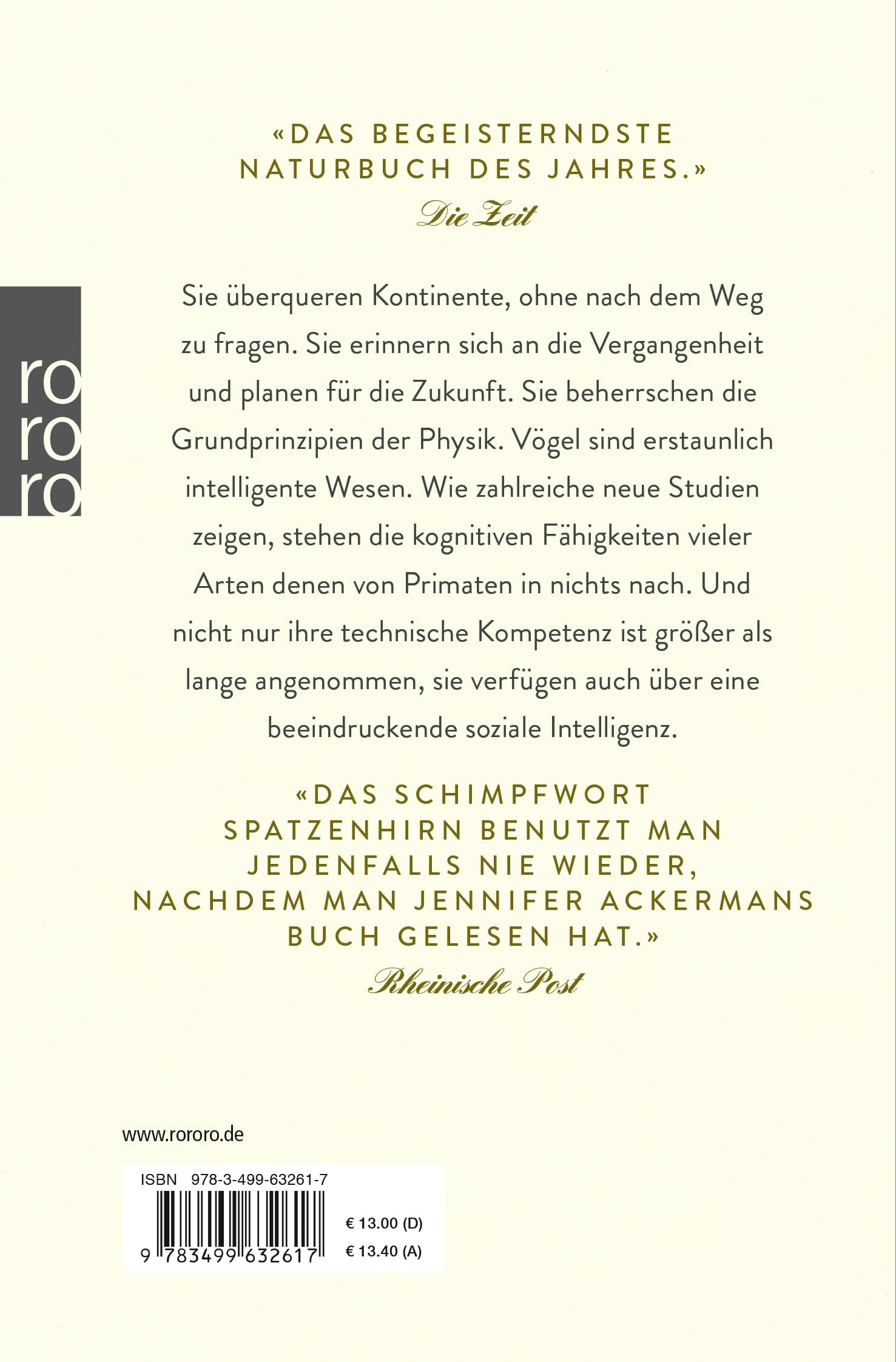 Die Genies der Lüfte: Die erstaunlichen Talente der Vögel