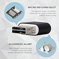 Vista 4 de [2 Pack] Micro SD Card Reader for Android Phone,Micro SD Card to USB Adapter, Mini USB C Card Reader for Camera Memory Card Reader, Wansurs Card