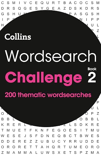 Collins Wordsearches — WORDSEARCH CHALLENGE BOOK 2: 200 themed wordsearch puzzles