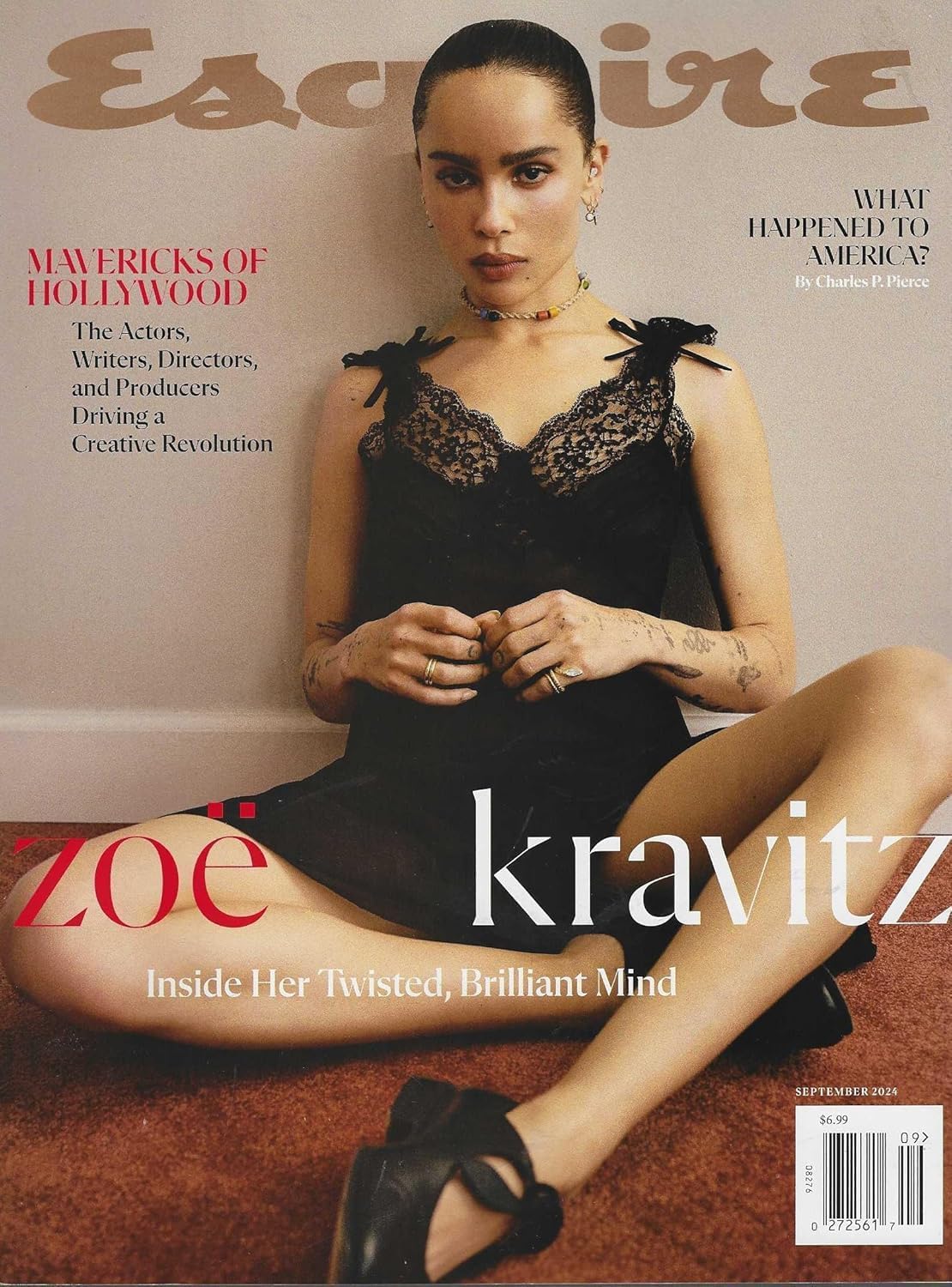 Esquire Magazine (September 2024 Issue) Zoe Kravitz