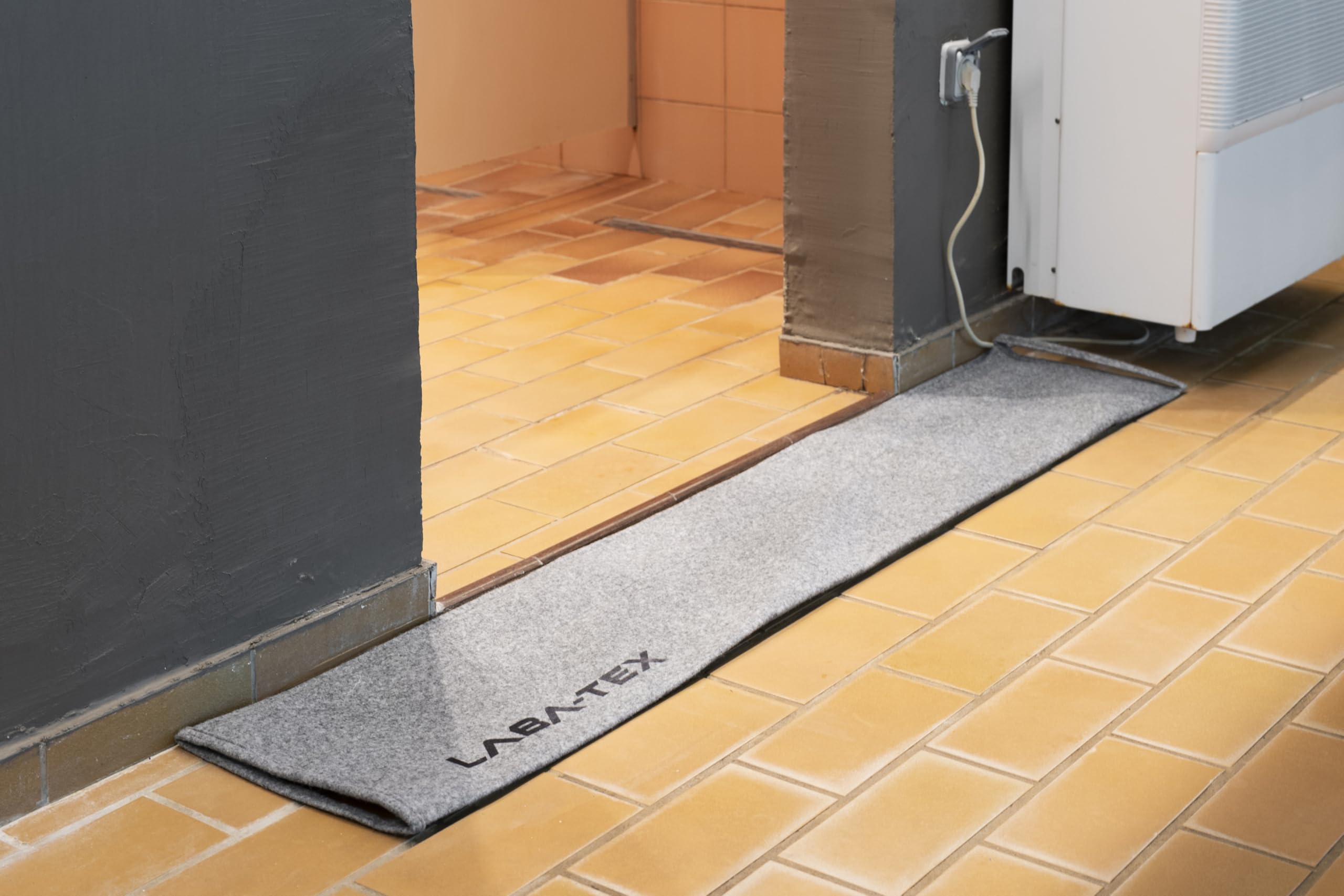 Barrera de protección contra inundaciones 300 x 25 cm, sacos de arena activados sin arena para puerta, sótano y garaje, tope de agua con capacidad de absorción de 30 L