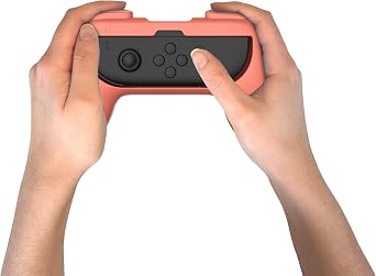 Subsonic Pack 2 Joy-Con Comfort Grip Nintendo Switch & Switch 2 | Universal Switch & Switch 2 Joy-Con fit - Joystick feel - ABS protection - Blue & Red - Easy clip-on