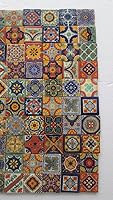 Vista 1 de 300 MIXED DESIGNS Mexican tile handmade talavera backsplash mosaic 2 X 2