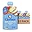 Gerber Stage 2 Baby Food, Apple Strawberry Banana Puree Pouch, 2 Servings of Fruit, No Added Sweetener, No Artificial Colors or Flavors, 12-Pack