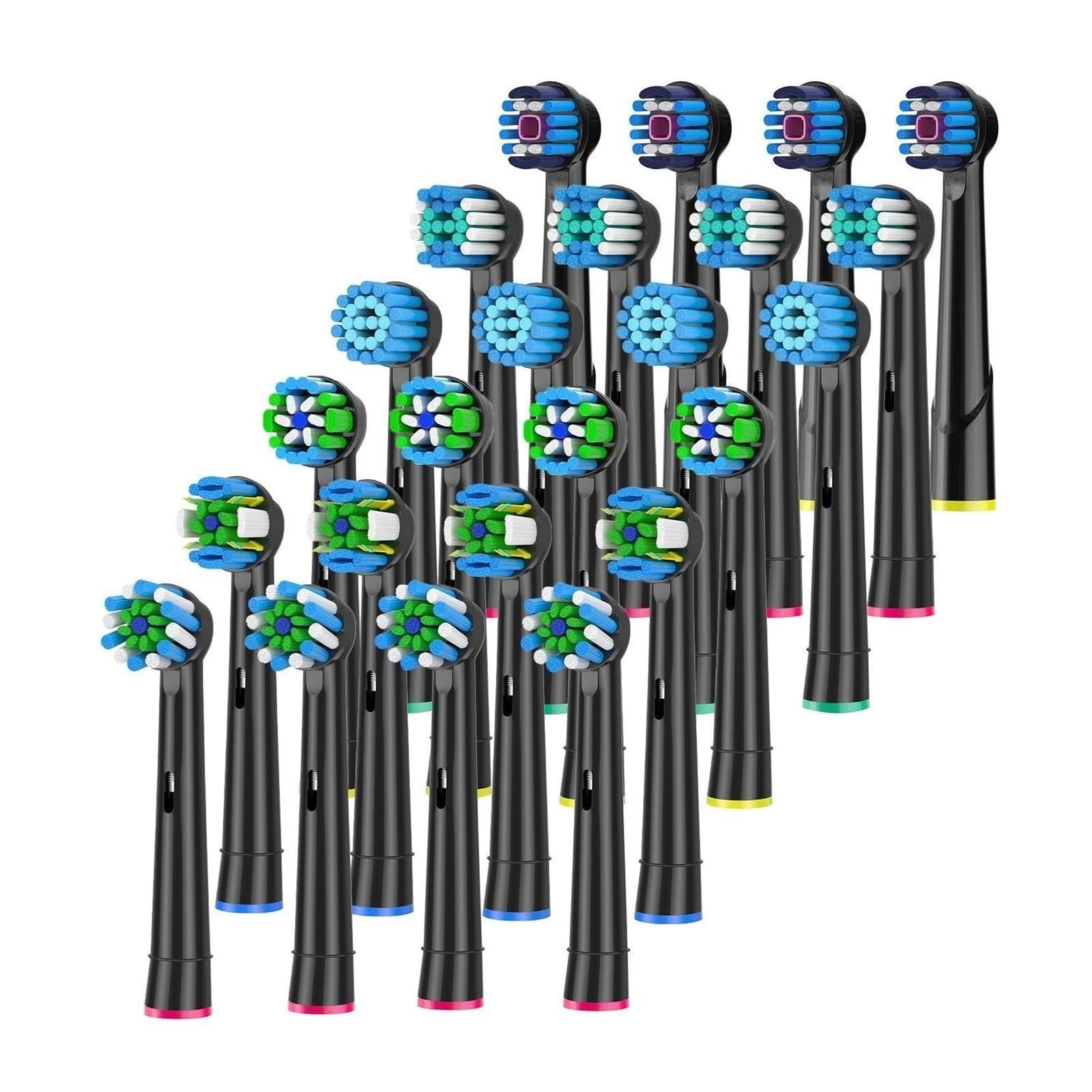 Reemplace el cabezal del cepillo de dientes. Compatible con Oral-B