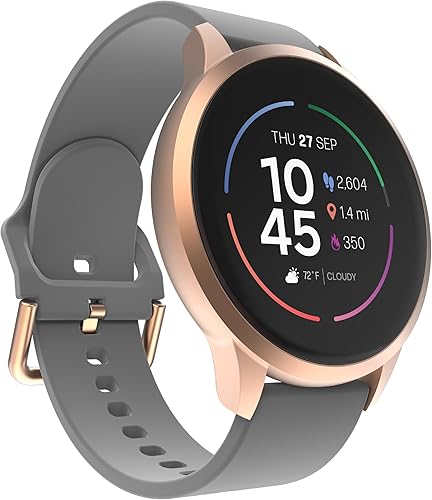 Miniatura 1 de iTouch Sport 4 Smartwatch - Monitor de actividad física, monitor de frecuencia cardíaca, esfera de reloj personalizable, rastreador de actividad y