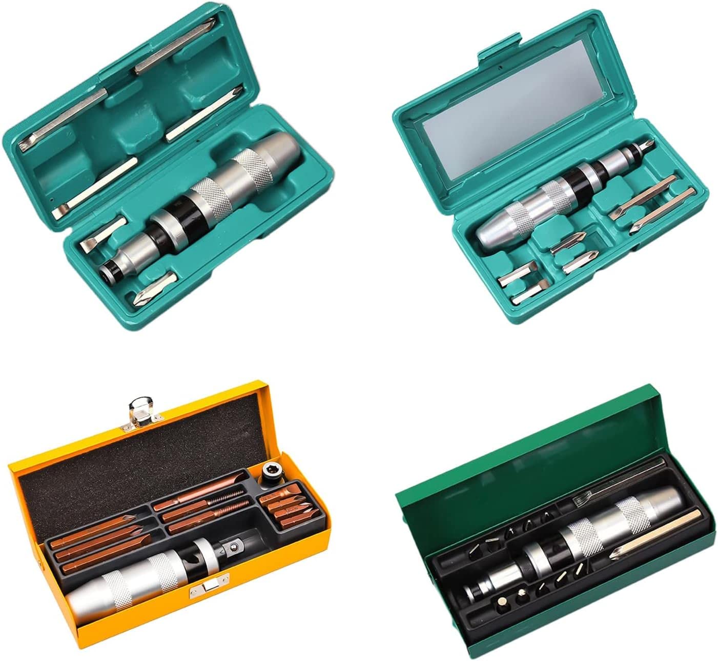 Profesjonalne, wytrzymałe, udarowe wkrętaki udarowe, zestawy nasadek, wkrętaki udarowe, ekstraktory bitów, zestawy śrub(8 Piece Set)