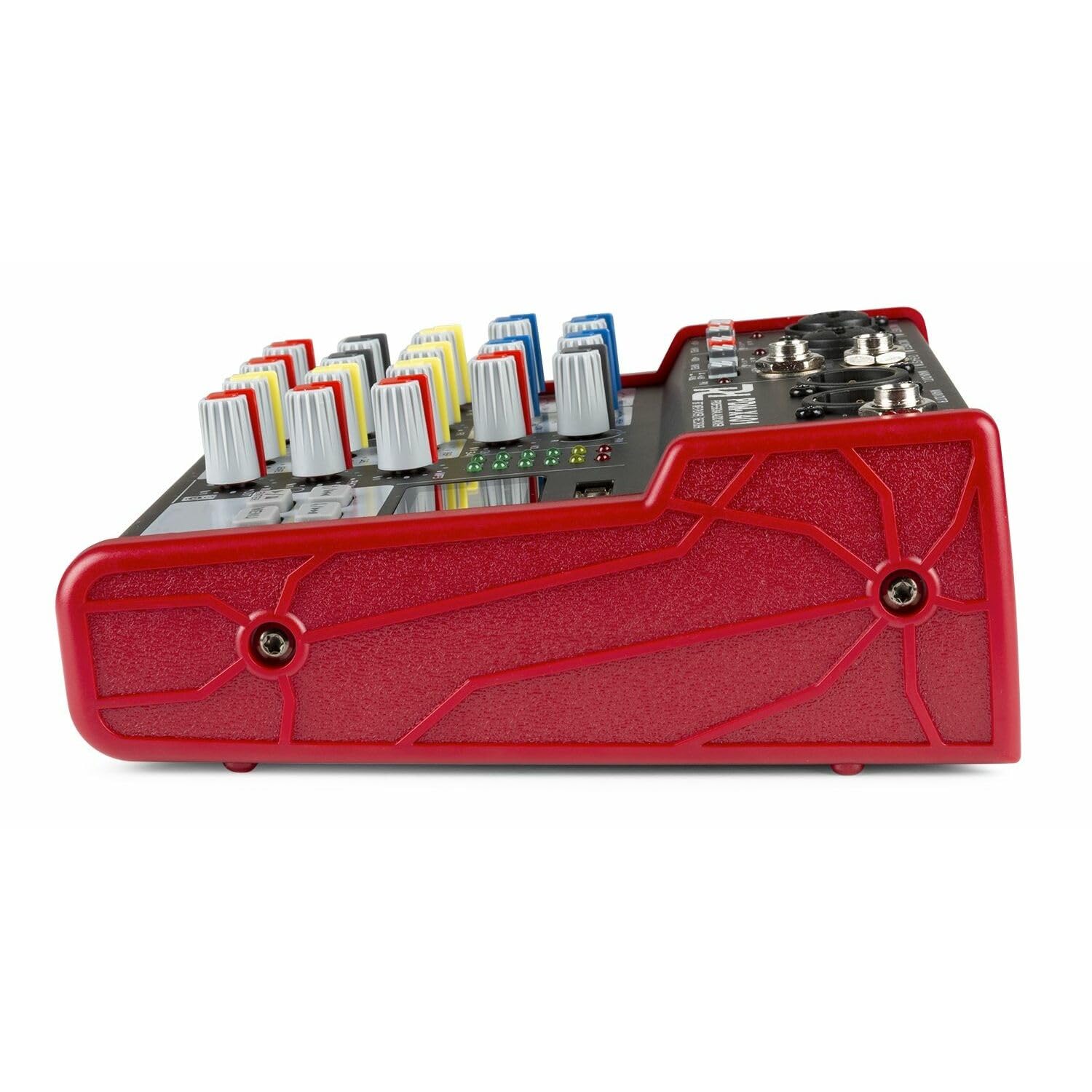 Mengpaneel - Power Dynamics PDM-X401 - 4 kanaals mixer met Bluetooth en mp3 speler - Fantoomvoeding - Echo processor - Ideaal voor zang, podcast, etc. (172.650)