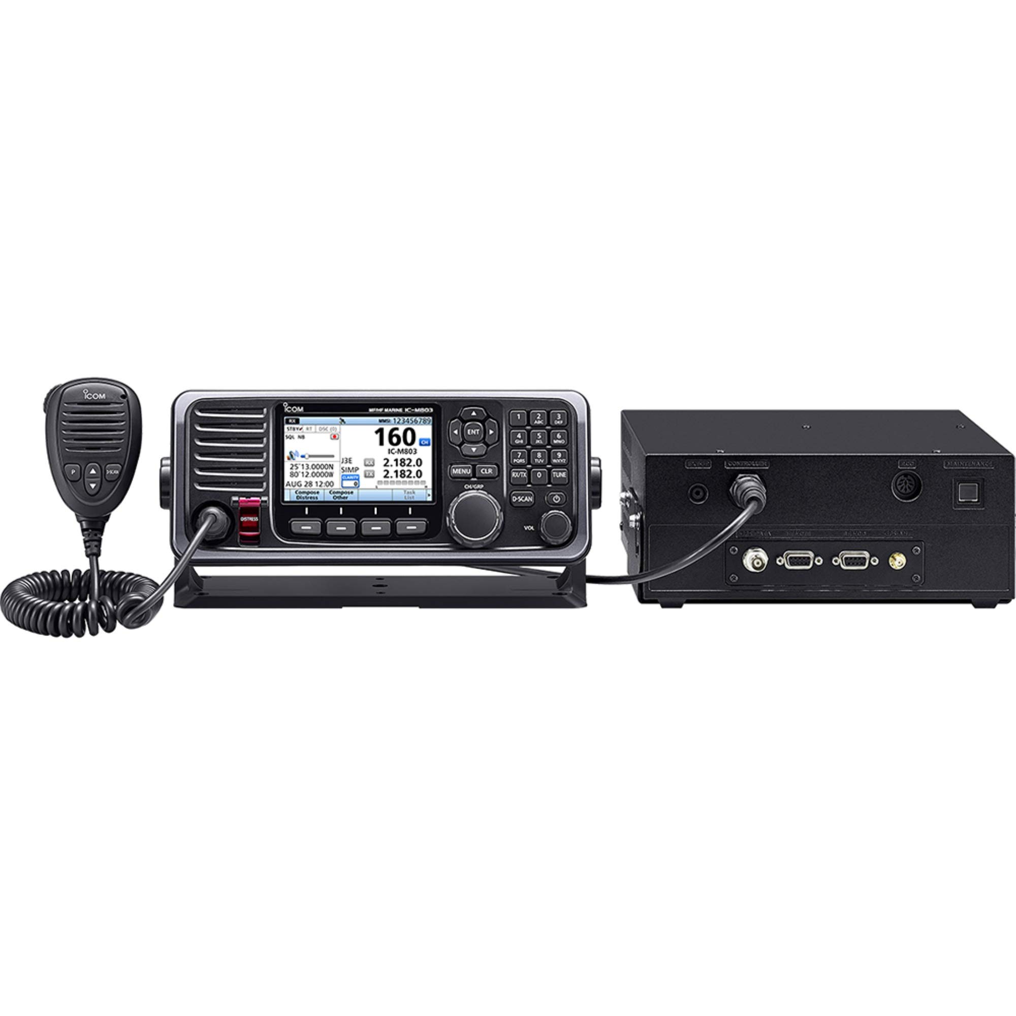 Amazon.com: Icom M803 Marine Single Sideband Radio, Black, Medium