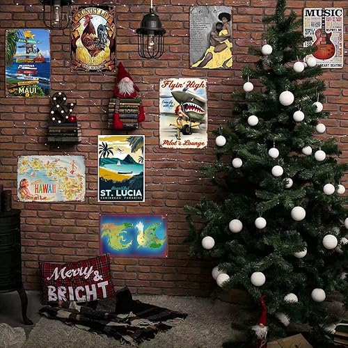 Miniatura 5 de QIRIUS Letrero de metal F1 para pista de carreras F1, carteles de hojalata para decoración de pared, decoración divertida para el hogar, cocina,