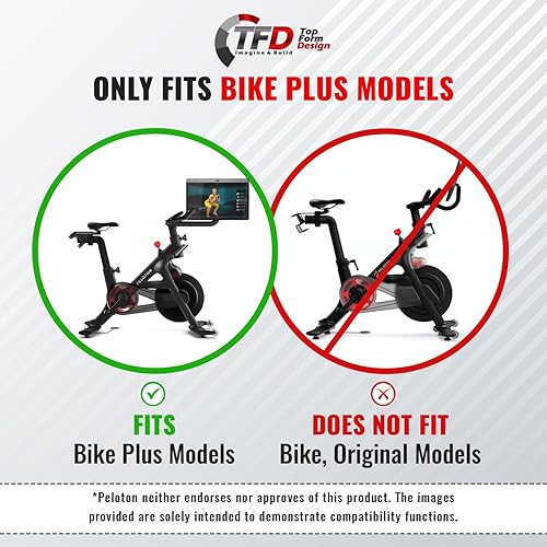 Miniatura 7 de TFD The Sidewinder+  Compatible solo con Peloton Bike Plus  Bandeja de escritorio para laptop  Soporte premium para laptop, tableta, teléfono,