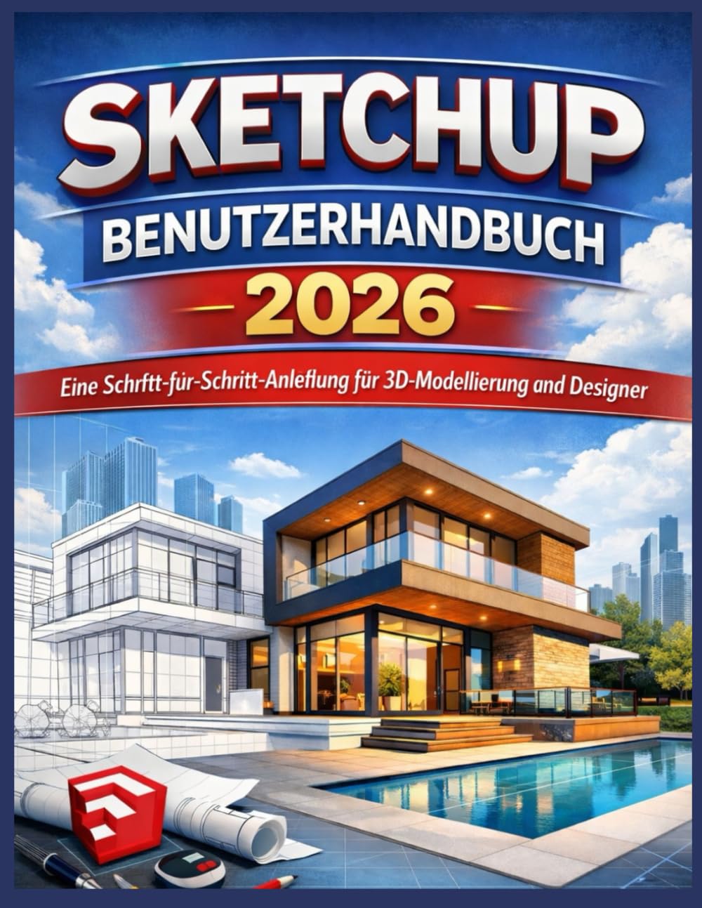 SKETCHUP BENUTZERHANDBUCH 2026: Eine Schritt-für-Schritt-Anleitung für 3D-Modellierung und Design für Anfänger