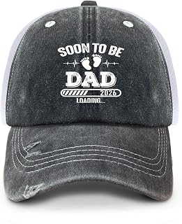 Soon to Be Daddy Again 2027 Loading Pregnancy Announcement Trucker hat Beach