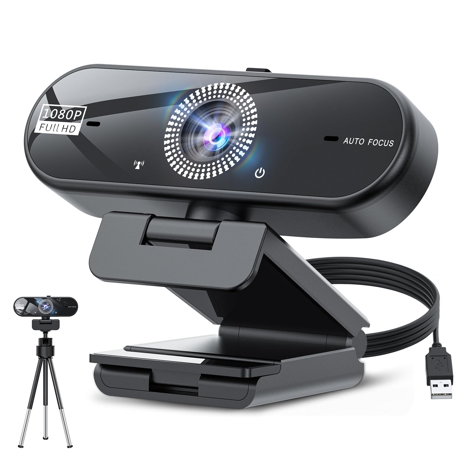 USB Webcam With Sound Absorption KOGEEK A870 USB Webcam Web-Camera ...