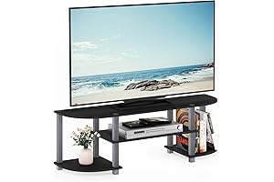 Furinno Turn-S-Tube Wide TV Stand: Perfect for Modern Bedrooms