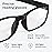 Gaoye Professional Reading Glasses for All Day - Computer Readers with Blue Light Protection - Value Pack