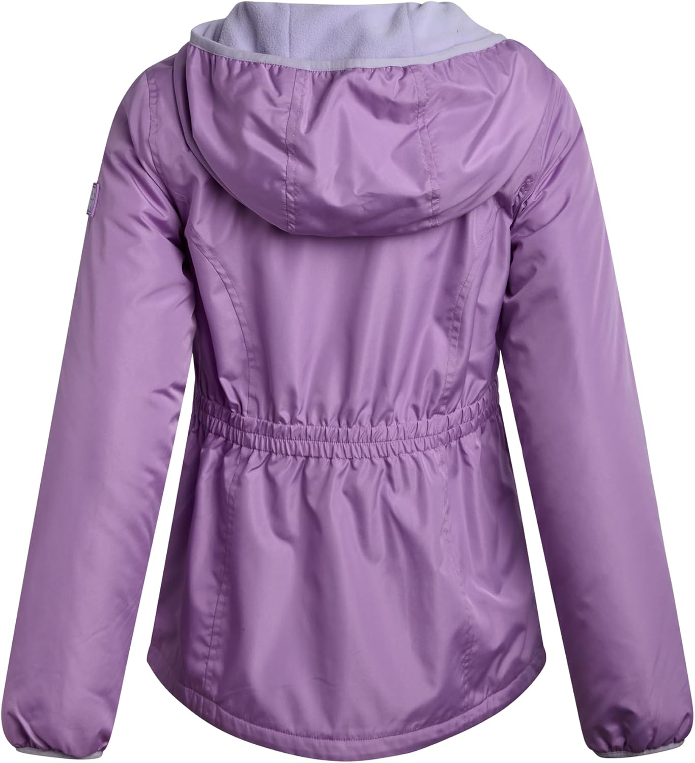 DKNY Girls Fleece Jacket - Polar Fleece Lined Midweight Hooded Anorak Windbreaker - Cozy Outerwear & Winter Jackets for Girls - Image 7