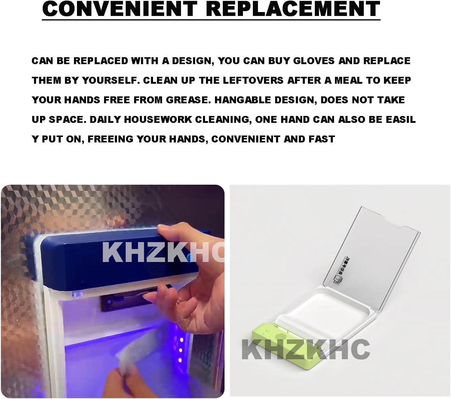 Automatic Glove Machine, Disposable Glove Machine, Automatically Put Gloves 3s, Hanging, Convenient Replacement, Efficient and Fast, for Kitchens, Restaurants