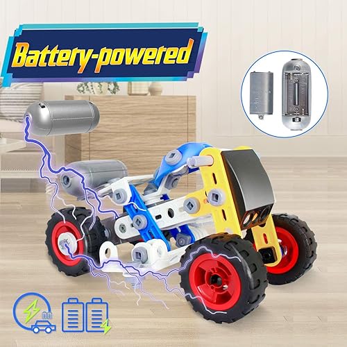 Miniatura 2 de HISTOYE Juguetes de construcción para niños de 4 a 8 años, juegos de erectores para niños de 6 a 8 a 12 años, juguetes troncales para niños de 5