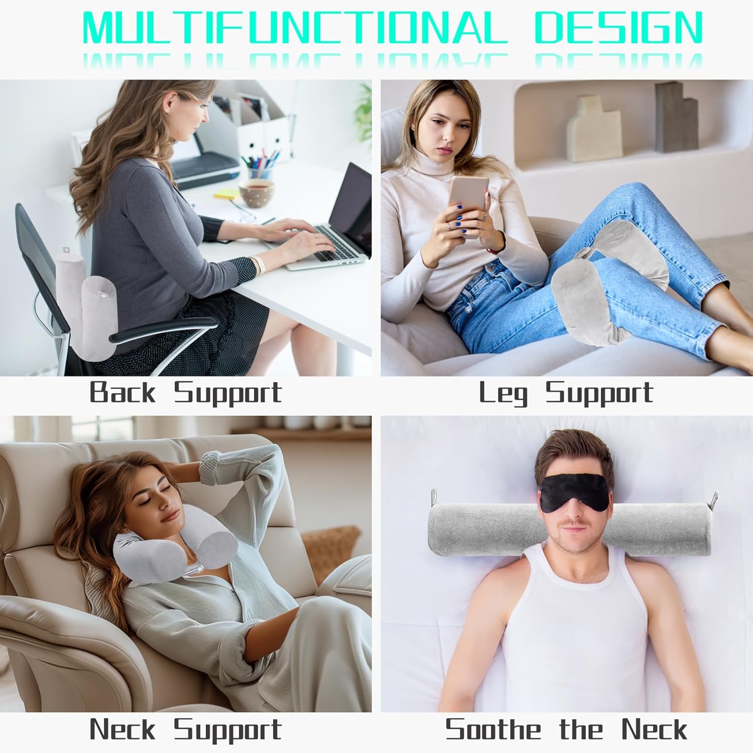 Ultimate Comfort On-the-Go: The Adjustable Memory Foam Travel Neck Pillow Review