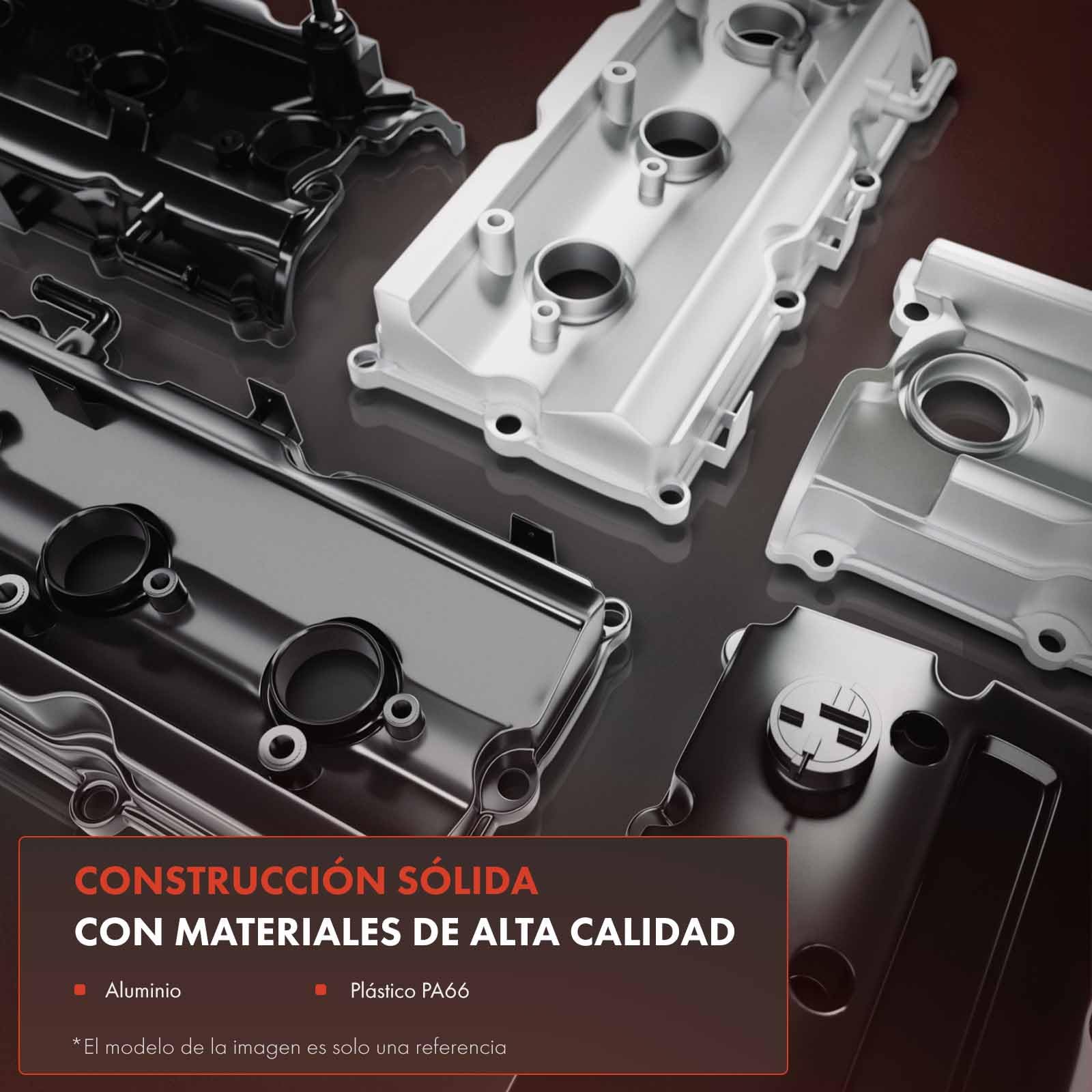Frankberg Tapa de válvulas | Compatible con: Serie 3 E46, X5 E53, Serie 3 Convertible E46, Serie 7 E65 E66 E67, Serie 3 Coupé E46, Serie 5 E39