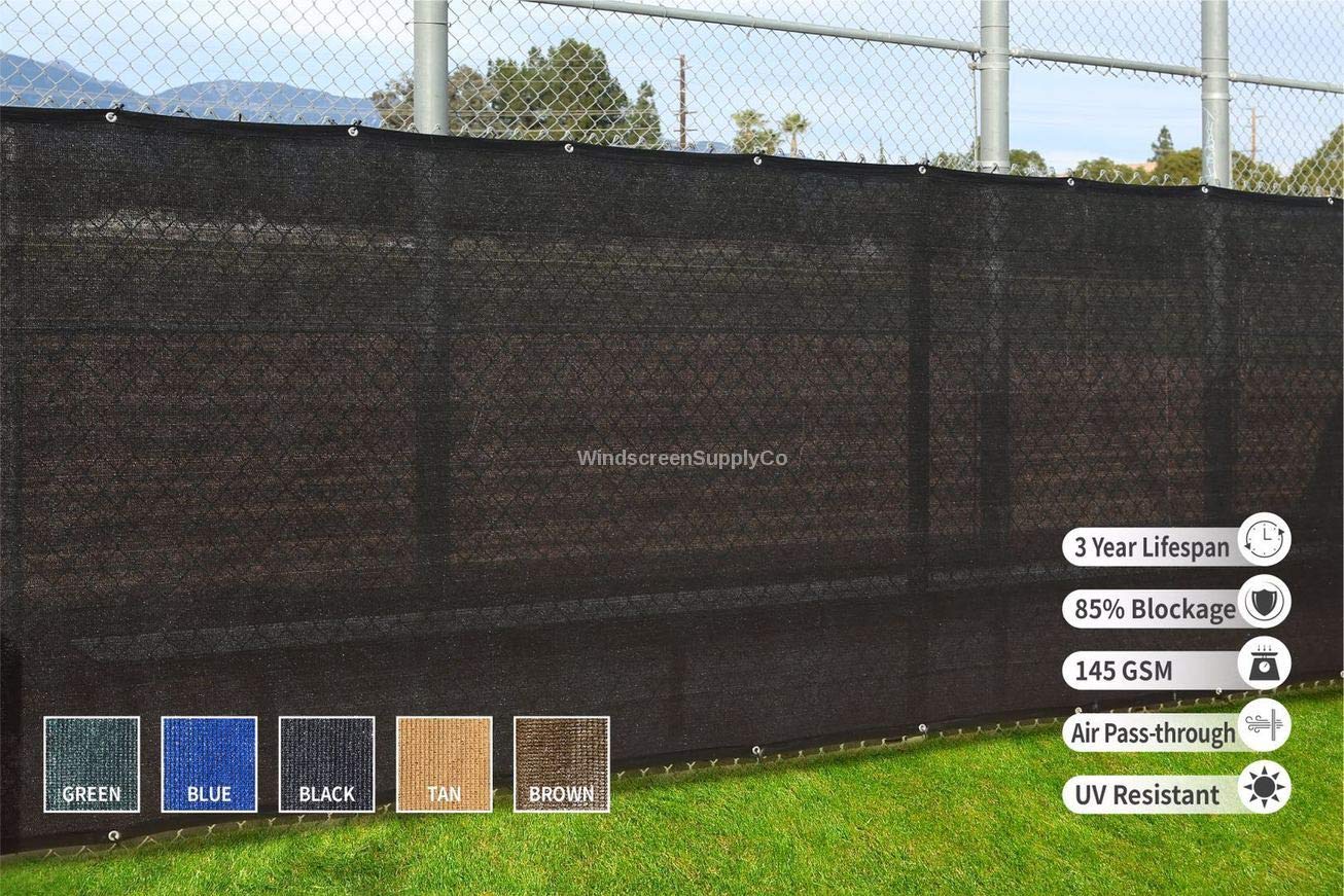 Buy WindscreenSupplyCo Heavy Duty Fence Privacy Screen 6ft x 50ft