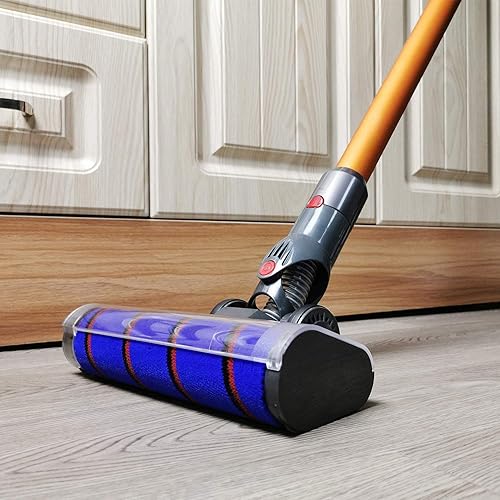 Miniatura 3 de EZ SPARES Compatible con aspiradora Dyson, aspiradora inalámbrica V7 V8 V10 V11 V15 con 2 cepillos motorizados para piso y alfombra, cabezal de