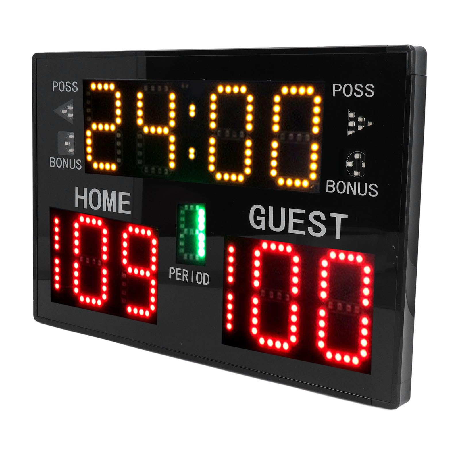 FTVOGUE Marcador Electrónico LED de 11 Dígitos con Control Remoto para