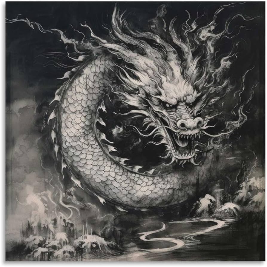 ☆271、ドラゴンアート、A３額付き、黄金龍神、パワー、龍神波動、原画一点！ ☆271、ドラゴンアート、A3額付き、黄金龍神、パワー、龍神波動、原画