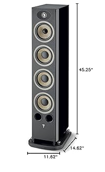 Amazon.com: Focal Aria Evo X No. 3 Floorstanding Loudspeaker