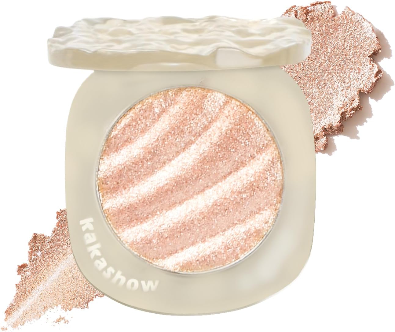 Palette Highlighter Maquillage Illuminateur Poudre, Powder Highlighter, Illuminateur Palette, Surligneur Lumineux de Maquillage, Face Highlighter Palette, Highlighter Poudre pour Visage (2#, 4.5g)